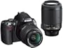 Nikon D40X 10.2MP Digital SLR Camera with 18-55mm f/3.5-5.6G ED II AF-S DX and 55-200mm f/4.5-5.6G ED AF-S DX Zoom-Nikkor Lens