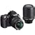 Nikon D40X 10.2MP Digital SLR Camera with 18-55mm f/3.5-5.6G ED II AF-S DX and 55-200mm f/4.5-5.6G ED AF-S DX Zoom-Nikkor Lens
