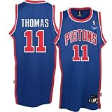 Detroit Pistons Chauncey Billups #1 Sewn NBA Swingman Jersey, Red (Large)