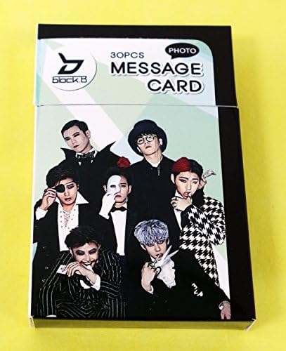 BLOCK B - PHOTO MESSAGE CARD PHOTOCARD 30pcs