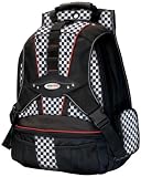 Mobile Edge Premium Backpack for 17.3-Inch Laptops Black/White Checkered