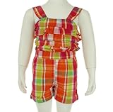 Young Hearts Ruffled Romper