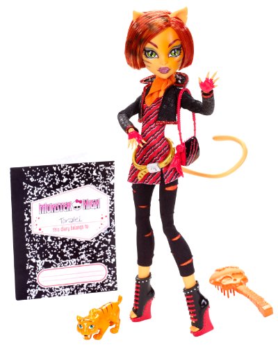 Monster High Toralei Stripe Doll with Pet Sweet Fang
