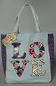 Betsey Johnson The Totally in Love N/S Tote in Gray,Bags (Handbags/Totes) for Women