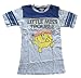 Junk Food Little Miss Toruble Rhinestone Football T-shirt