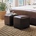 American View Leather Cube by Stanley Furniture