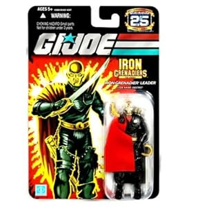 G.I. JOE Hasbro 3 3/4 Wave 5 Action Figure Destro Iron Grenadier Leader