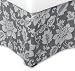 Pinzon Birds Egyptian Cotton Jacquard Queen Bed Skirt Image