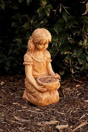 Patient Girl Birdfeeder