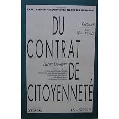 Du contrat de citoyennet�