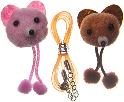Capstyle Decoration Set Friends II - Handmade Little Bear - Pink/Brown