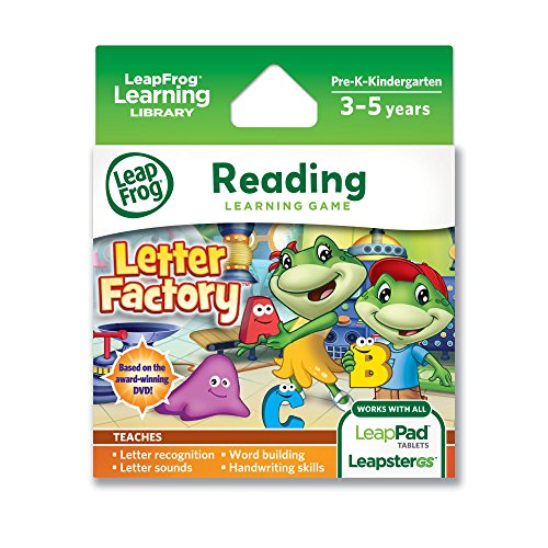 LeapFrog Letter Factory Learning Game (works with LeapPad Tablets and Leapster GS) LeapFrog Letter Factory Learning Game (works with LeapPad Tablets and Leapster GS)