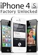 Apple iPhone 4S 16GB FACTORY UNLOCKED Black