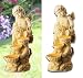 Large Solar Twin Boy Solar Statue Light