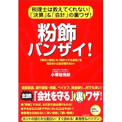 粉飾バンザイ!―税理士は教えてくれない!「決算」&「会計」の裏ワザ!