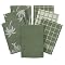 Egyptian Cotton 7-pc. Kitchen Towel Set - Fern Green