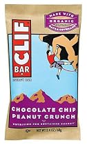 Clif Bar Energy Bars, Chocolate Chip Peanut Crunch, 2.4-Ounce Bars (Pack of 12)