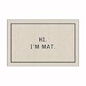 Hi! I'm Mat Doormat