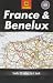 Essential Road Map France and Benelux (AA Maps)