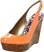 Sam Edelman Women's Mallory Wedge Sandal,Tangerine,9.5 M US