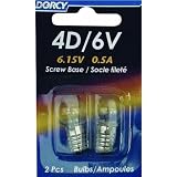 Dorcy 41-1655 4D/6V Krypton Screw Base Replacement Bulb