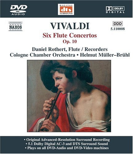 CD-Charts  Music : Vivaldi - (6) Flute Concertos, Op 10 [DVD AUDIO]
