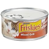 Friskies Cat Food Classic Pate, Mixed Grill, 5.5-Ounce Cans (Pack of 24)