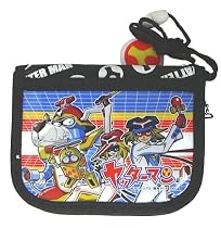 ヤッターマン《黒》ラウンドウォレット（2つ折財布）/アニメグッズ