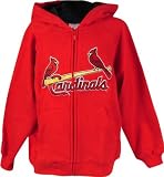 St. Louis Cardinals Youth Genuine Collection Full Zip Hooded Sweatshirt