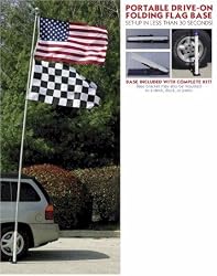 16 Foot Telescopic Flagpole for Tailgating