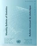 Monthly Bulletin of Statistics