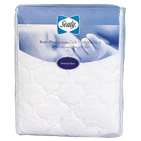 Kolcraft Stain Protection Sealy Crib Matress Pad