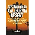 Adventuring in the California Desert: The Sierra Club Travel Guide to the Great Basin,... by Sierra Club Adventure Travel Guides and Lynne Foster
