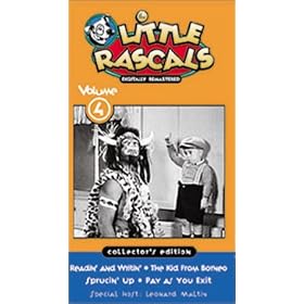 The Little Rascals Collector's Edition, Volume 4 (Digitally Remastered 4 Films: Readin' and Writin', The Kid from Borneo, Sprucin' Up & Pay As You Exit [Romeo & Juliet]) [VHS]