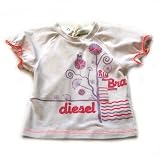 Diesel - White cat up the tree tee