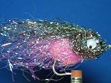 NEW FLIES Pearlescent Nuclee-r Bunker - Purple & Flourescent Hot Pink UVA