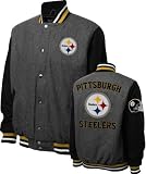 Pittsburgh Steelers Grey Wool Varsity Jacket