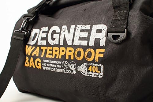 Degner waterproof Boston bag polyester / PVC duck / Black H34xW50xD28.5 (cm) NB-115