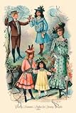 Art Poster, Pretty Summer Styles for Young People - 18.75 x 27.5