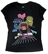 Domo DJ Disc Jockey Black Athletic Fit Junior T-shirt