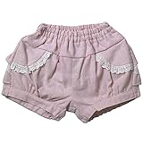 《H28年秋冬物》(日本製) Pample Mousse(パンプルムース) エコネップツィードカフス付きブルマ 95cm/PK NO.DP-63353