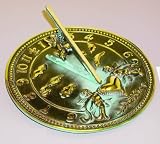 Outdoor Living : Cherub Brass Sundial
