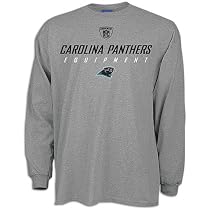 Panthers Reebok Men's NFL Equipment Training Camp L/S Tee
