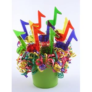Colorful Music Lollipop Candy Bouquet