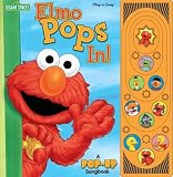 Books: Medium picture for Elmo Pops In!  Pop Up Song Book 