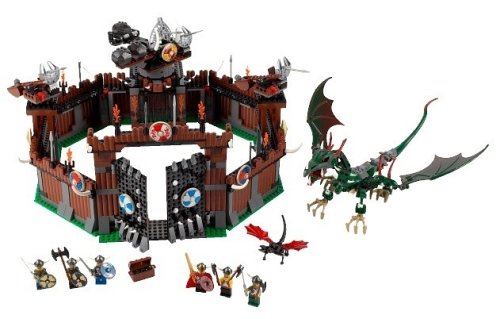 LEGO Vikings 7019: Viking Fortress against the Fafnir Dragon