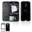 Black Solid Snap-On Cover Hard Case Cell Phone Protector for HTC Touch PRO CDMA