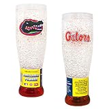 Florida Gators NCAA Crystal 16oz Pilsner