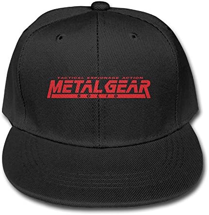 Metal Gear Solid Kids Youth Adjustable Baseball Plain Caps