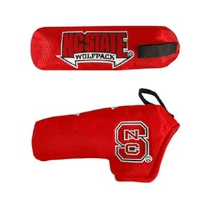 NCAA North Carolina State Shaft Gripper Blade Golf Putter Cover